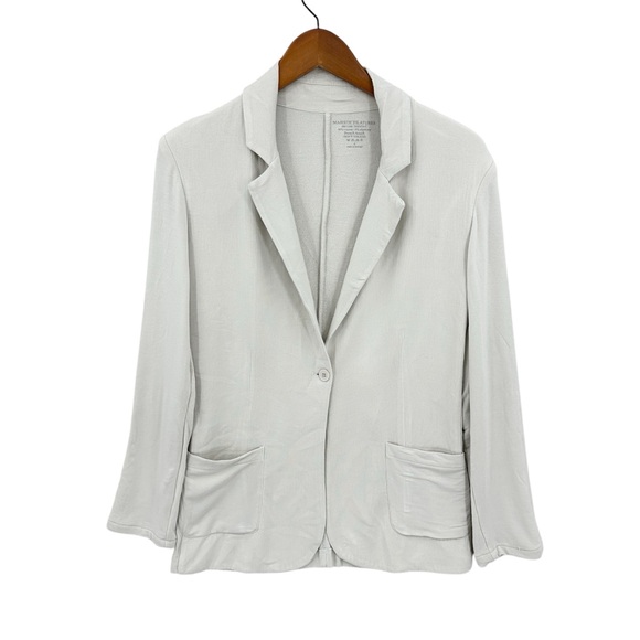 Majestic Filatures Jackets & Blazers - MAJESTIC FILATURES Blazer Jacket Fitted French Touch